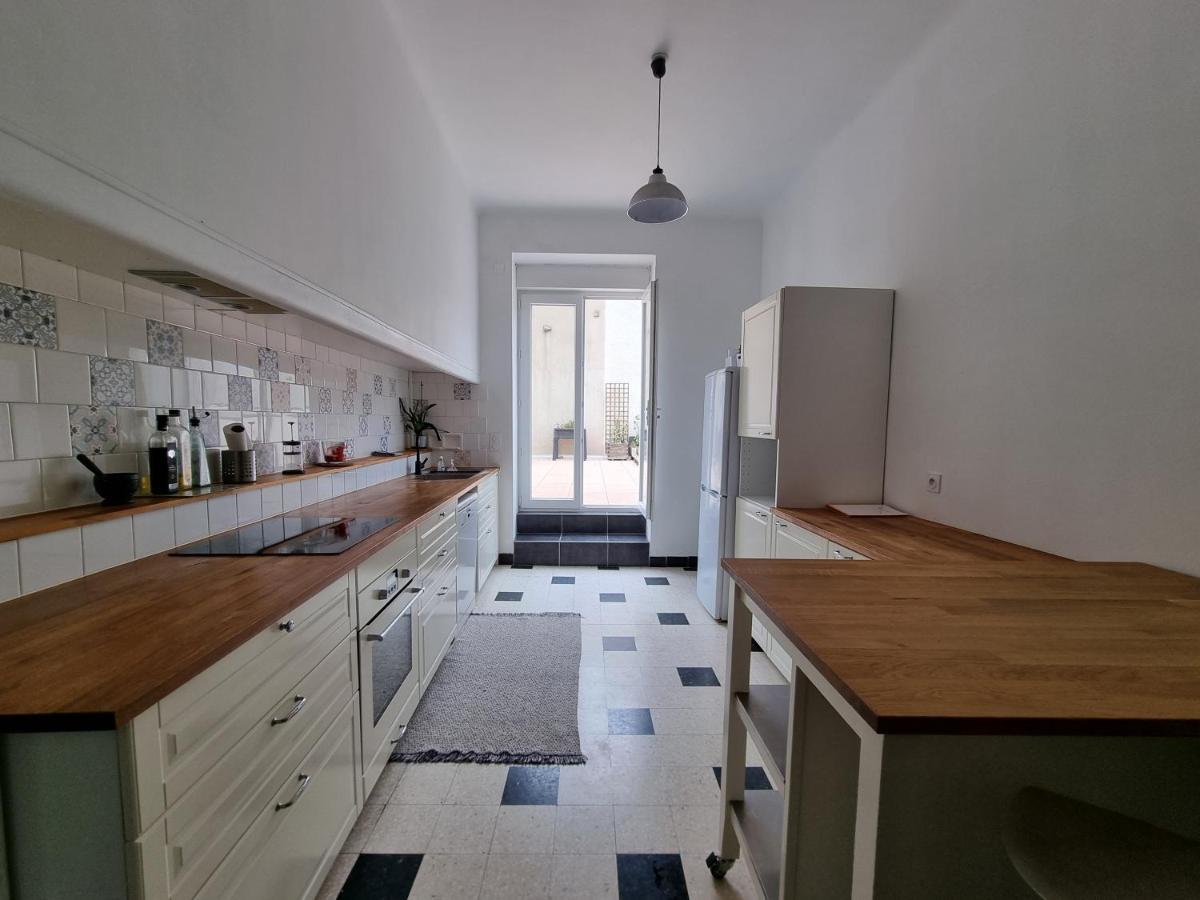T4- Terrasse 50M², Garage, Centre-Ville Narbonne Exterior photo